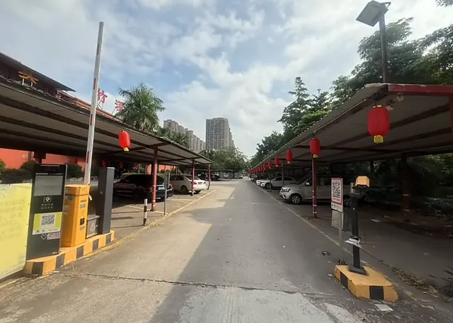停车场至大堂动线